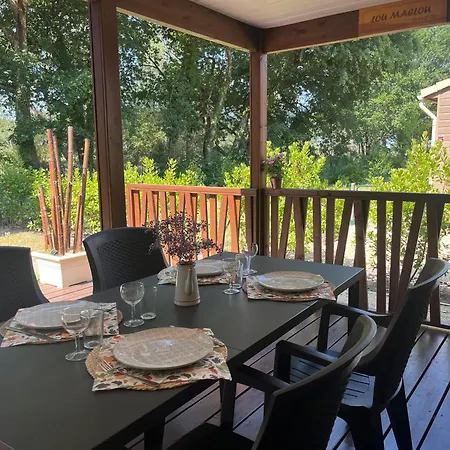 19 Cosy Bord De Lac, Dans Domaine Avec Piscine Couverte Accueil 4 Voyageurs Loumaelou ラブーエール